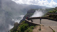 Uitzichtpunt over de canyon de Colca